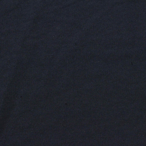 100% Cotton French Terry Fabric, 209 gsm — Navy