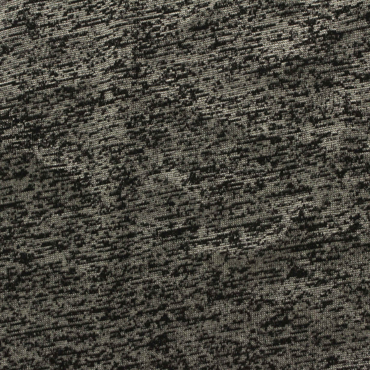 Black Marl Jersey Knit, Viscose-Poly, 172 gsm