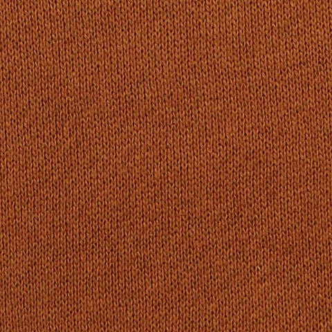 Polyester Cotton French Terry Fabric, 248 gsm — Brown