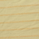 Yellow Horizontal-Stripe French Terry, Cotton