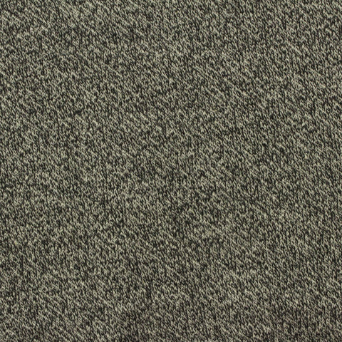 Black Marl Chunky Knit, Poly-Cotton, 251 gsm