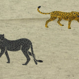 Black Cats French Terry, Poly-Cotton