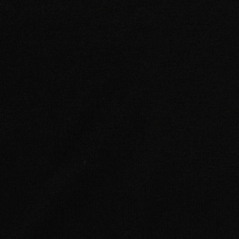 French Terry Fabric, 250 gsm, 175 cm — Black