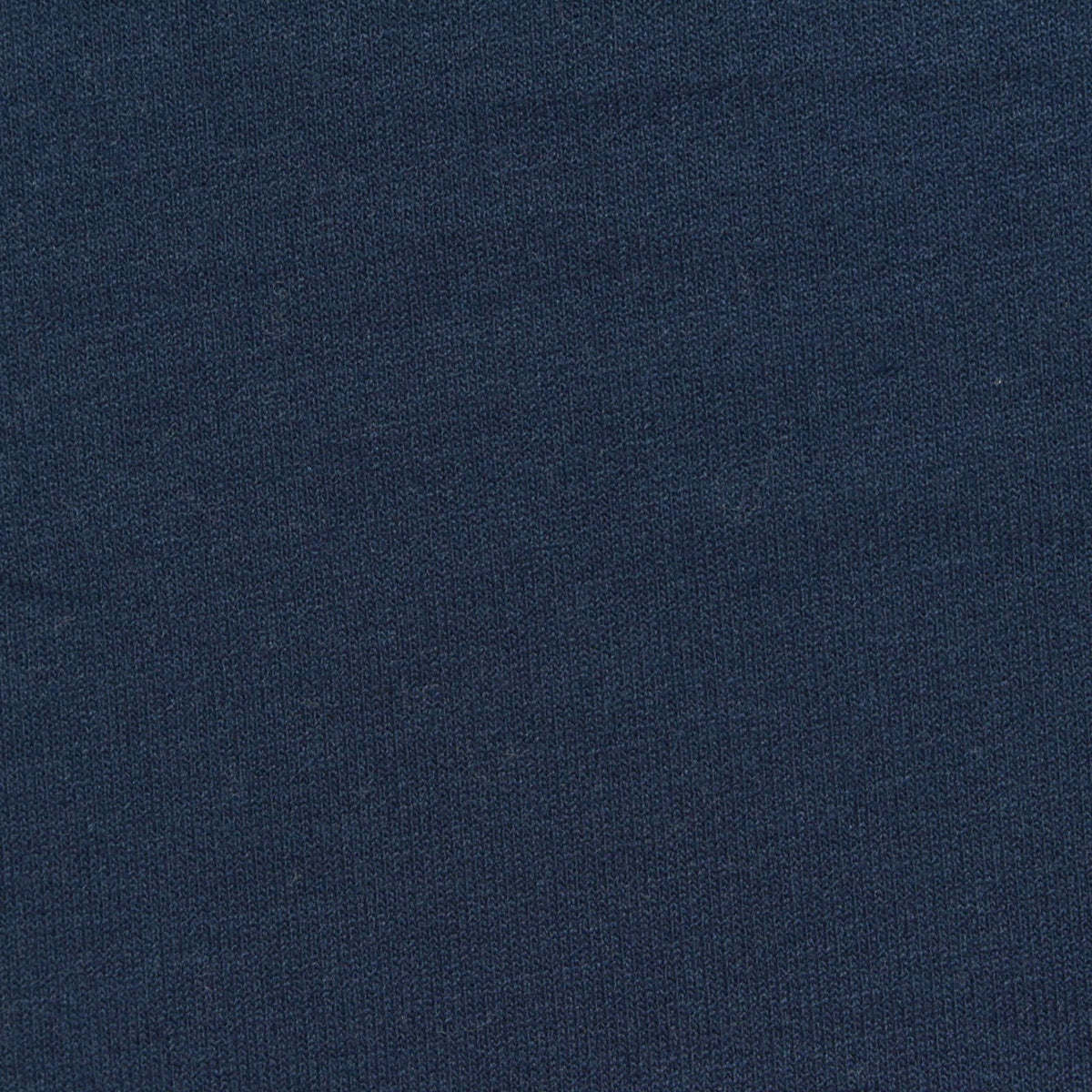 Polyester Viscose Stretch French Terry Fabric, 247 gsm, 180 cm — Navy