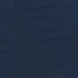 Polyester Viscose Stretch French Terry Fabric, 247 gsm, 180 cm — Navy