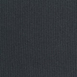 Polyester Viscose Stretch Rib Knit Fabric, 237 gsm, 119 cm — Grey