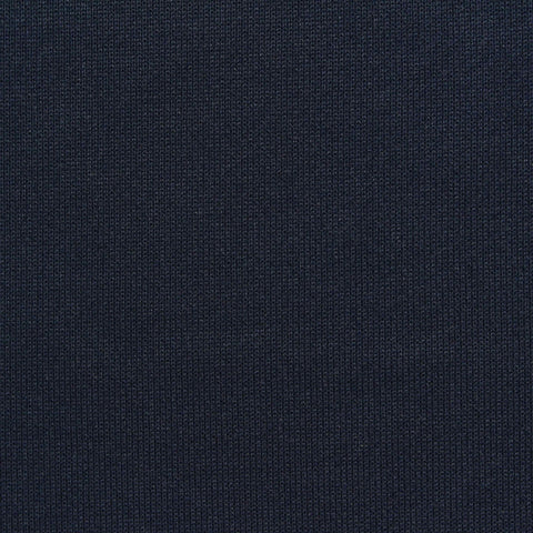 100% Polyester French Terry Fabric, 212 gsm, 149 cm — Navy
