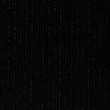 Black Glitter-Stripe Warp Knit, Polyester