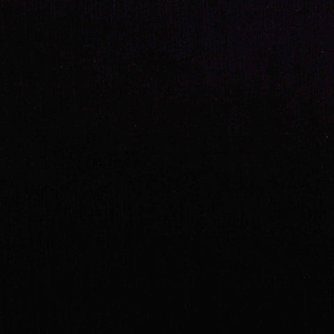 Polyester Stretch Corduroy Fabric, 320 gsm, 163 cm — Black
