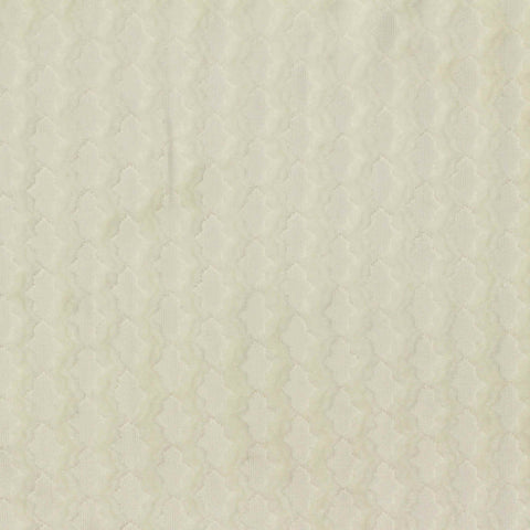 Cream Tone-on-Tone Warp Knit, Polyester, 240 gsm