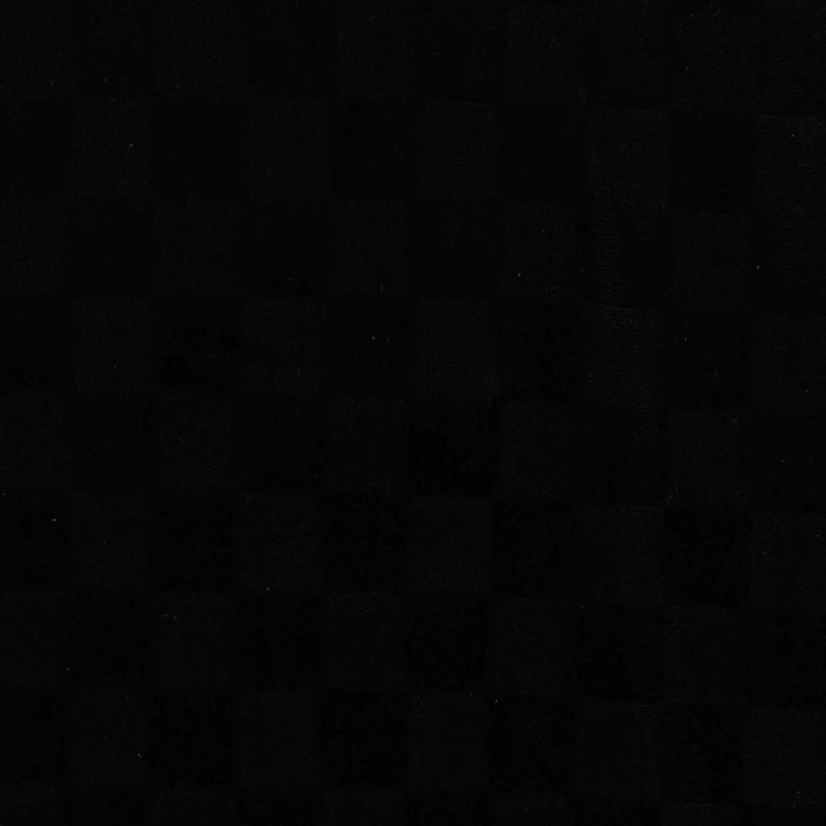 Black Tone-on-Tone Check Warp Knit, Polyester