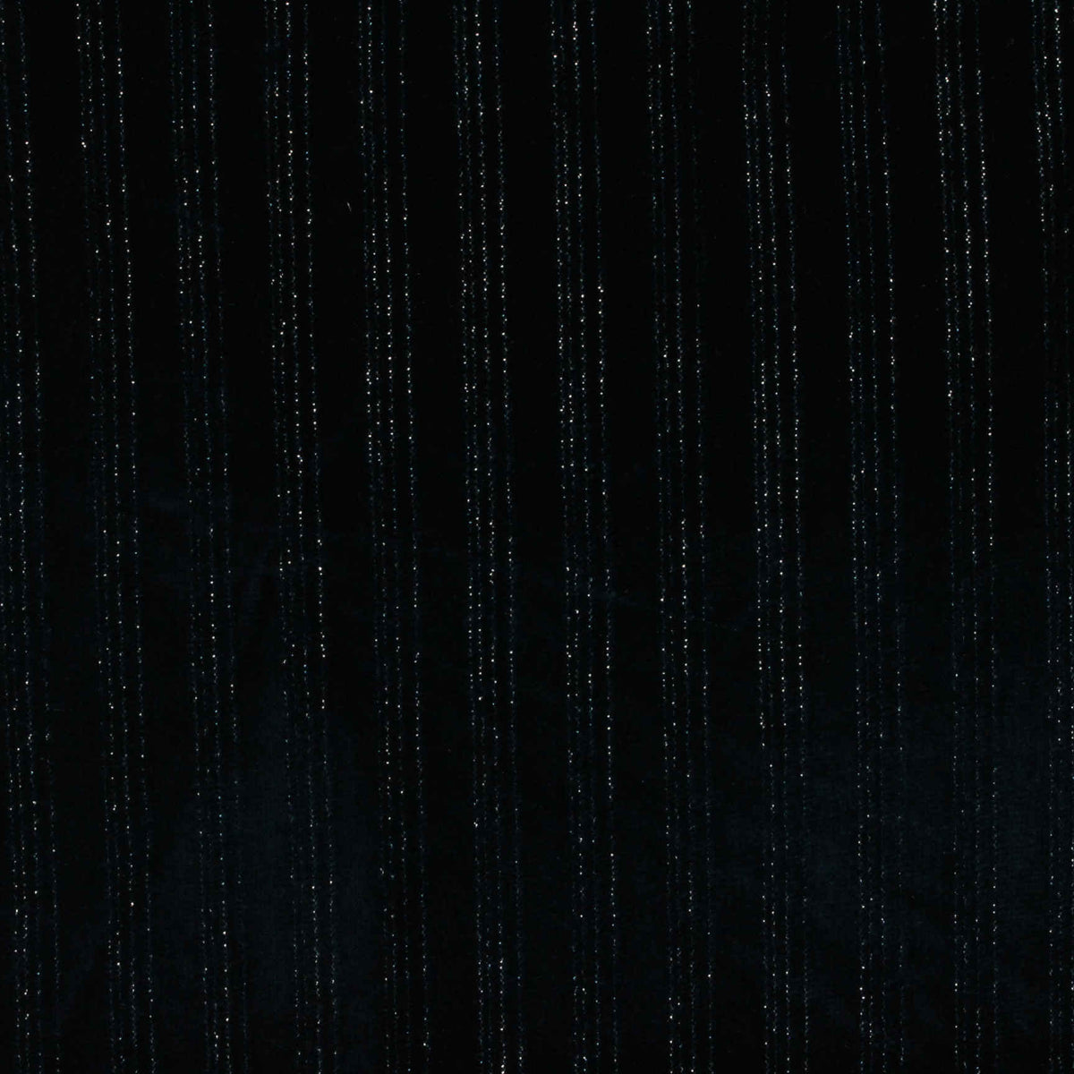 Black Stripes Warp Knit, Polyester