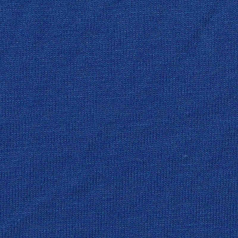 Polyester Cotton Jersey Knit Fabric, 140 gsm, 170 cm — Blue
