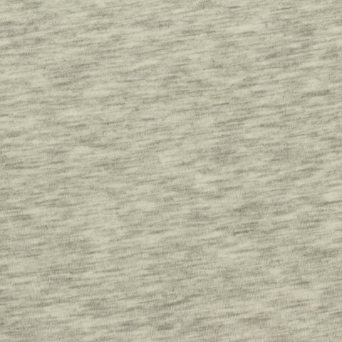 Light Grey Marl Jersey Knit, Poly-Viscose, 147 gsm