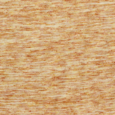 Orange Marl Jersey Knit, Poly-Cotton, 155 gsm