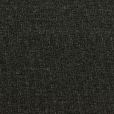 Dark Grey Marl French Terry, Cotton-Poly, 200 gsm