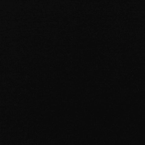 Viscose Nylon Stretch Ponte Knit Fabric, 200 gsm — Black