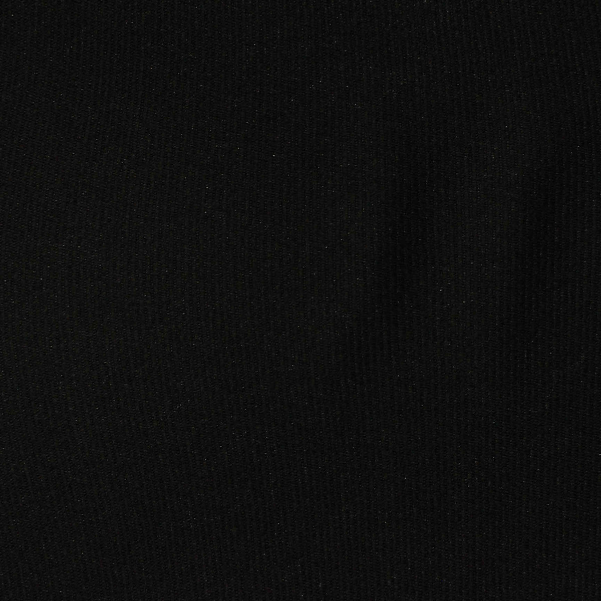 Polyester Viscose Stretch Chunky Knit Fabric, 240 gsm, 160 cm — Black