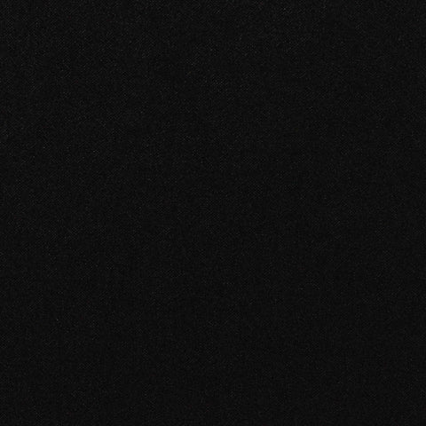 Polyester Stretch Interlock Knit Fabric, 369 gsm, 160 cm — Black