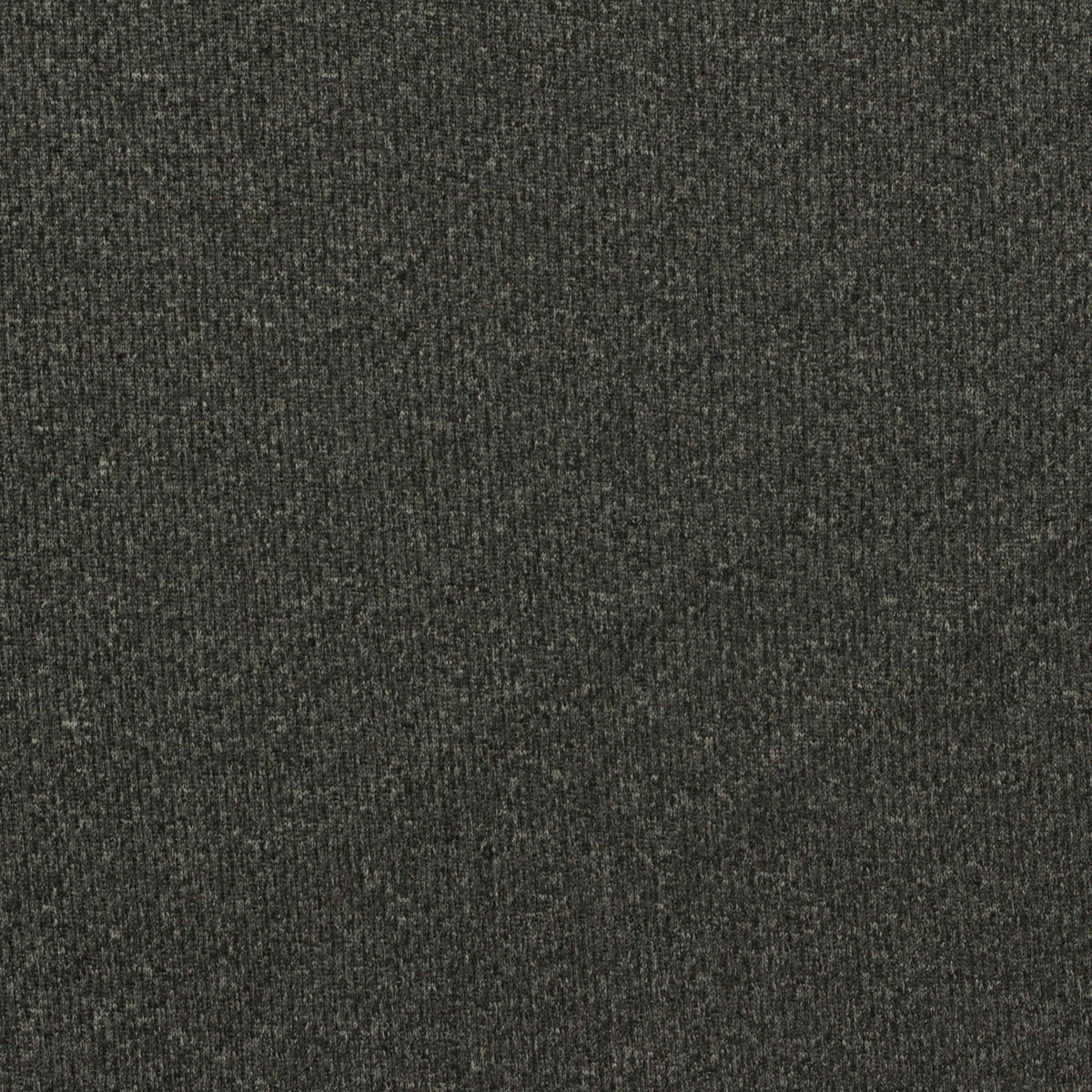 Dark Grey Heathered-Marl Birdseye Knit, Polyester, 180 gsm
