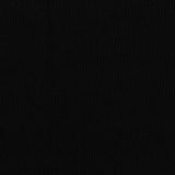 Viscose Stretch Rib Knit Fabric, 190 gsm, 165 cm — Black