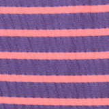 Purple Stripes Crepe, Polyester — texture