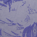 Purple Abstract Jacquard, Polyester