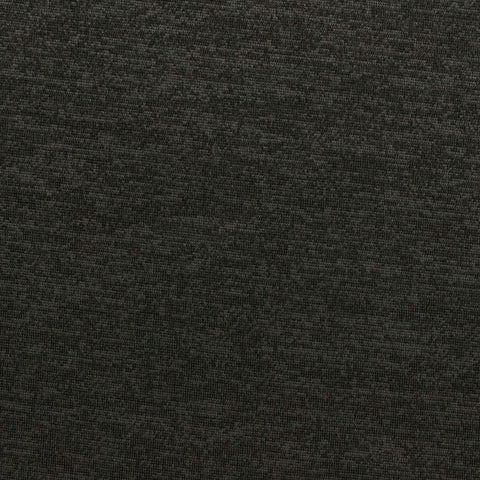 Dark Grey Heathered-Marl Scuba Knit, Polyester, 320 gsm