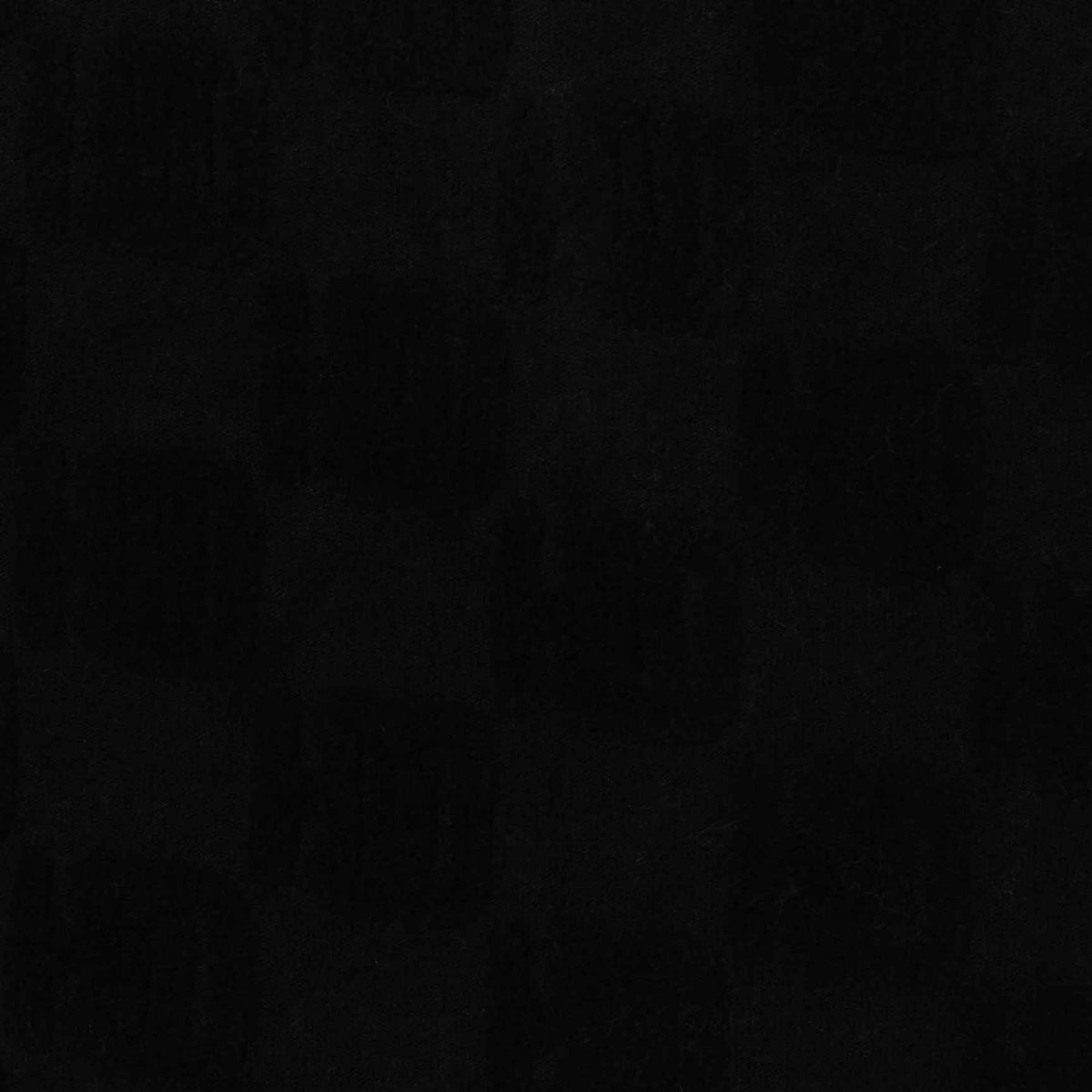 Jacquard Cotton Polyester Knit Fabric, 280 gsm, 140 cm — Black
