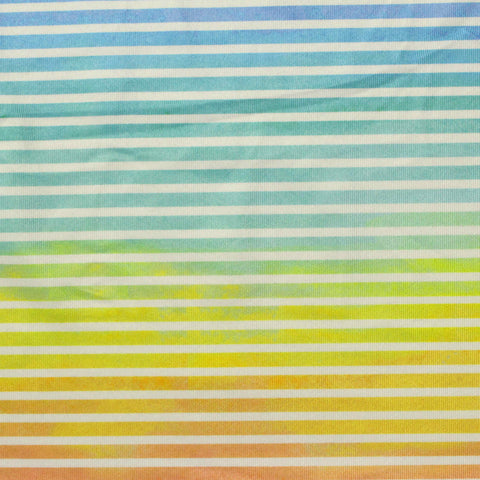 Blue Stripes Knit, Polyester