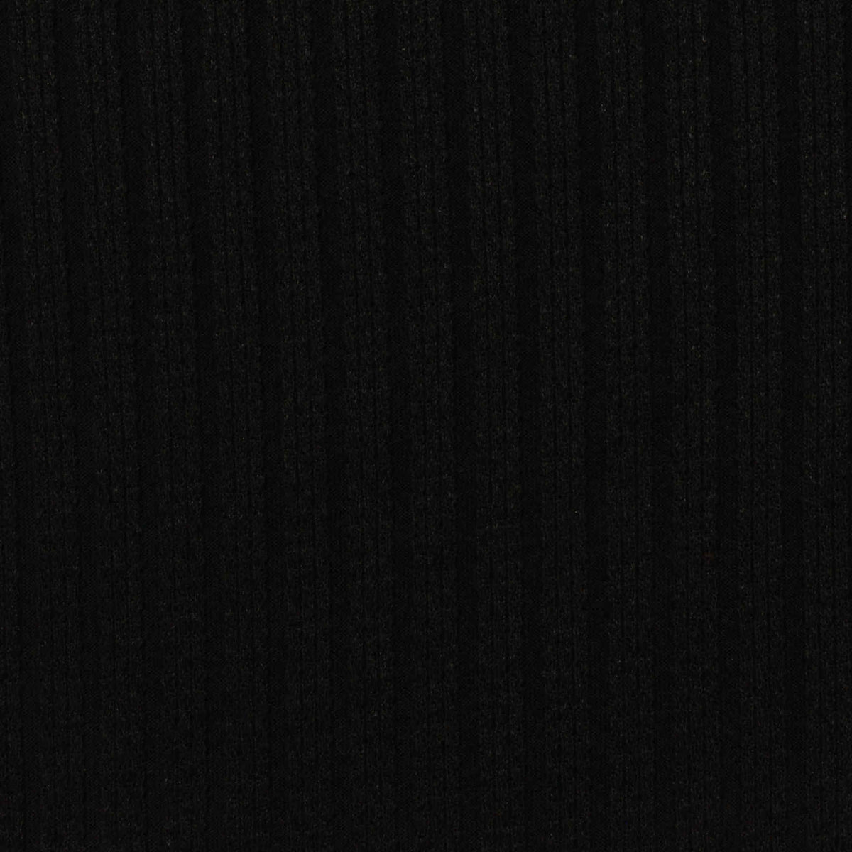 Jacquard Polyester Stretch Knit Fabric, 320 gsm, 155 cm — Black