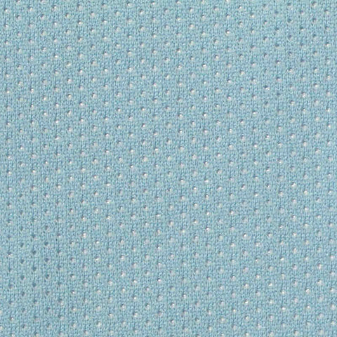 100% Polyester Birdseye Knit Fabric, 125 gsm, 160 cm — Blue