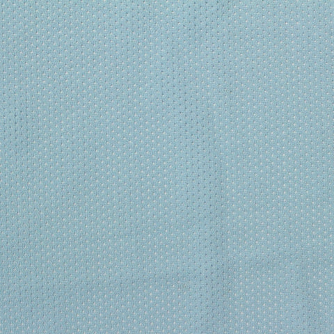100% Polyester Birdseye Knit Fabric, 125 gsm, 160 cm — Blue