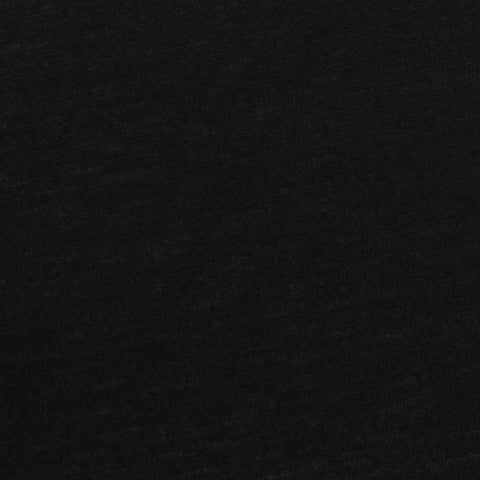 100% Polyester Jersey Knit Fabric, 140 gsm, 193 cm — Black