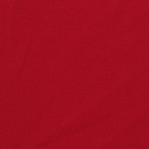 Polyester Stretch Linen-Look Fabric, 230 gsm, 155 cm — Red