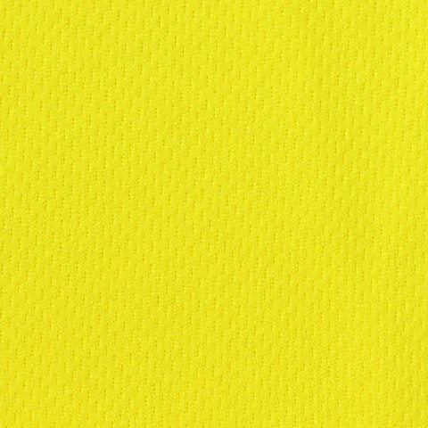 100% Polyester Birdseye Knit Fabric, 160 gsm, 175 cm — Yellow