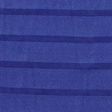 Blue Horizontal-Stripe Jacquard, Polyester — texture