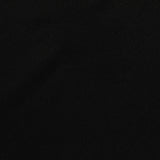 100% Polyester Birdseye Knit Fabric, 110 gsm, 160 cm — Black