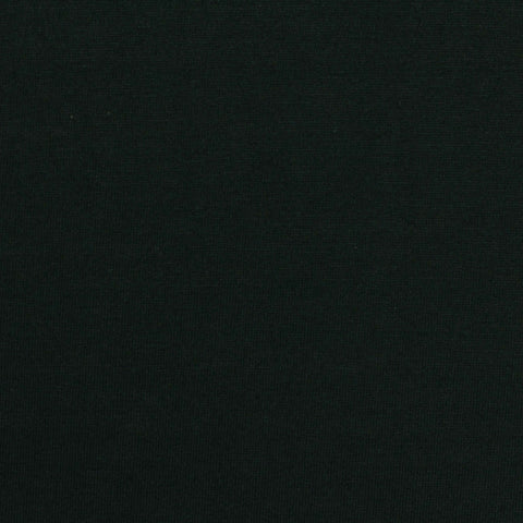 Polyester Cotton Jersey Knit Fabric, 170 gsm — Black