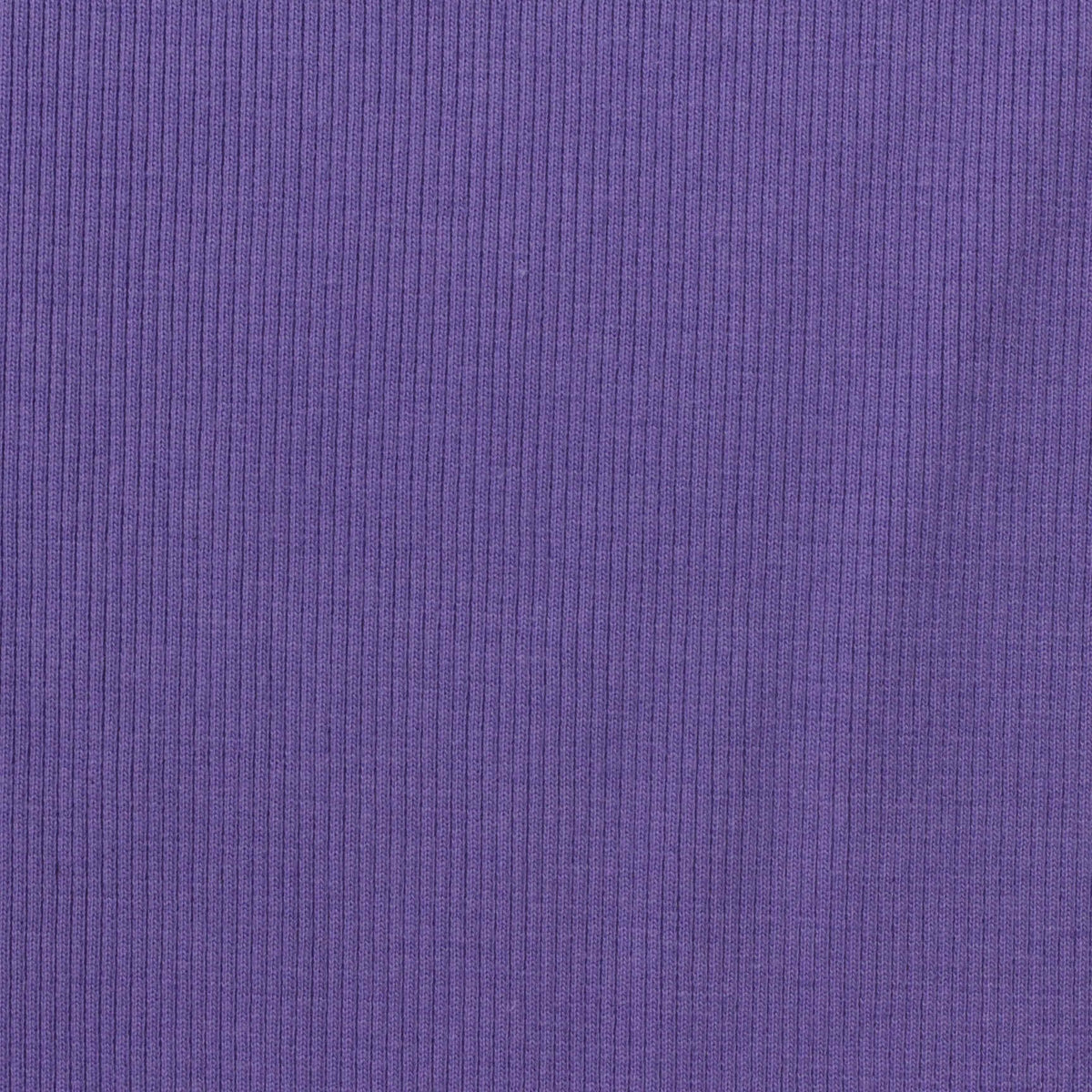 Purple Rib Knit, Cotton-Poly