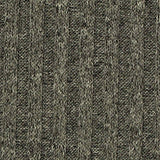 Heathered Grey Marl Rib Knit, Poly-Viscose — texture