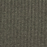 Heathered Grey Marl Rib Knit, Poly-Viscose