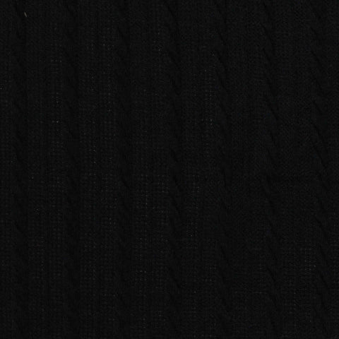 Black Tone-on-Tone Jacquard, Polyester, 215 gsm