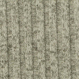 Grey Marl Rib Knit, Polyester — texture