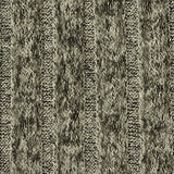 Dark Grey Marl Rib Knit, Viscose-Poly — texture
