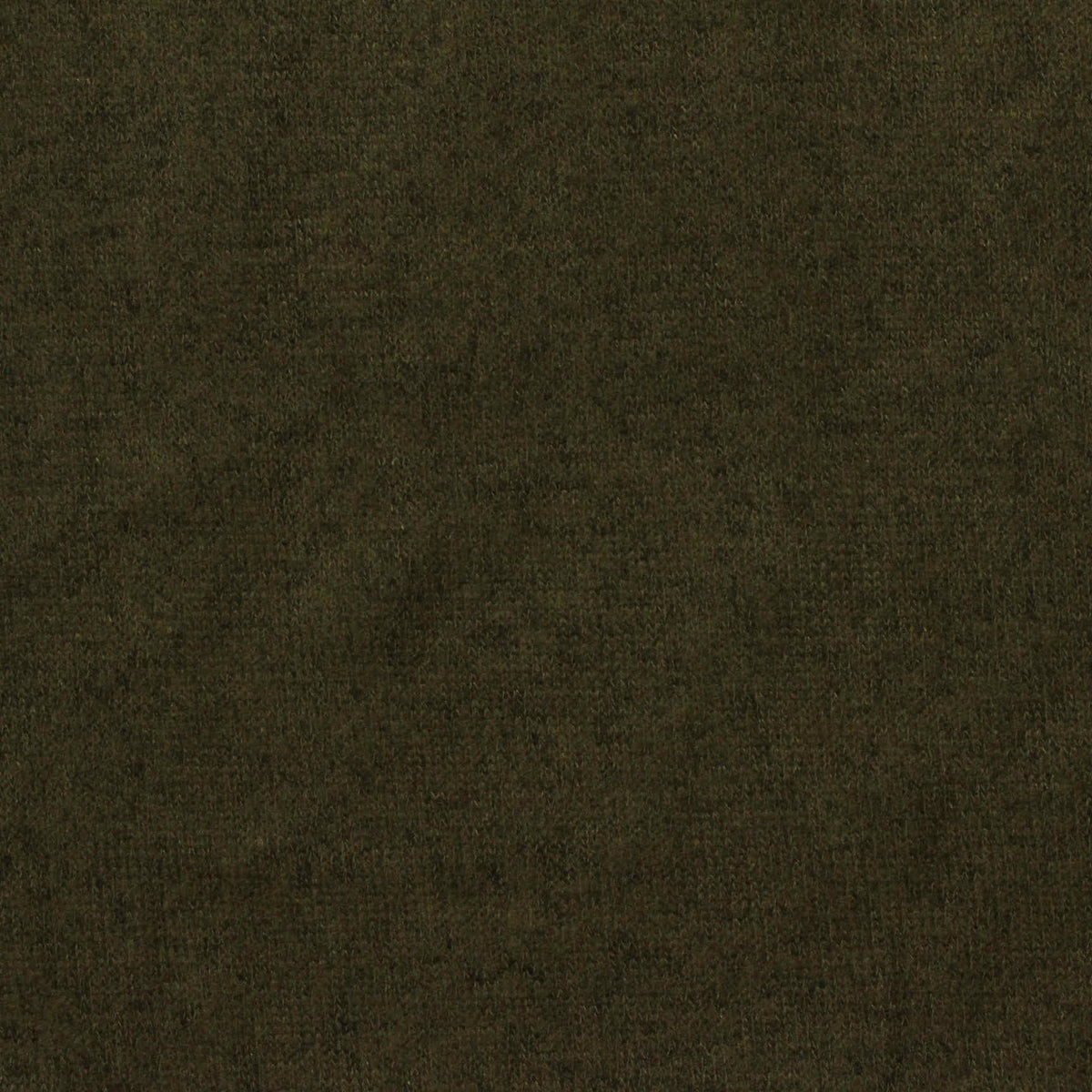 Dark Olive Marl Chunky Knit, Viscose-Poly, 170 gsm