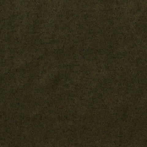 Dark Olive Marl Chunky Knit, Viscose-Poly, 170 gsm