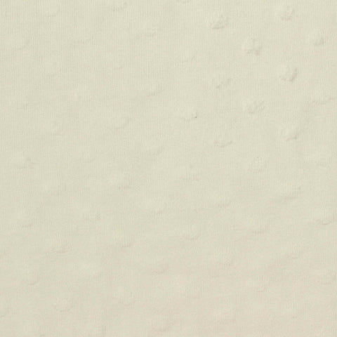 Beige Irregular-Dot Jacquard, Cotton-Poly