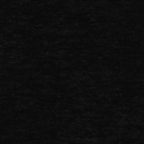 Viscose Polyester Jersey Knit Fabric, 195 gsm, 145 cm — Black