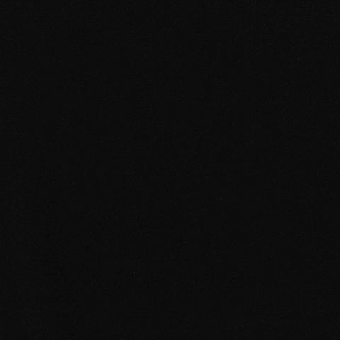 100% Polyester Interlock Knit Fabric, 240 gsm, 145 cm — Black